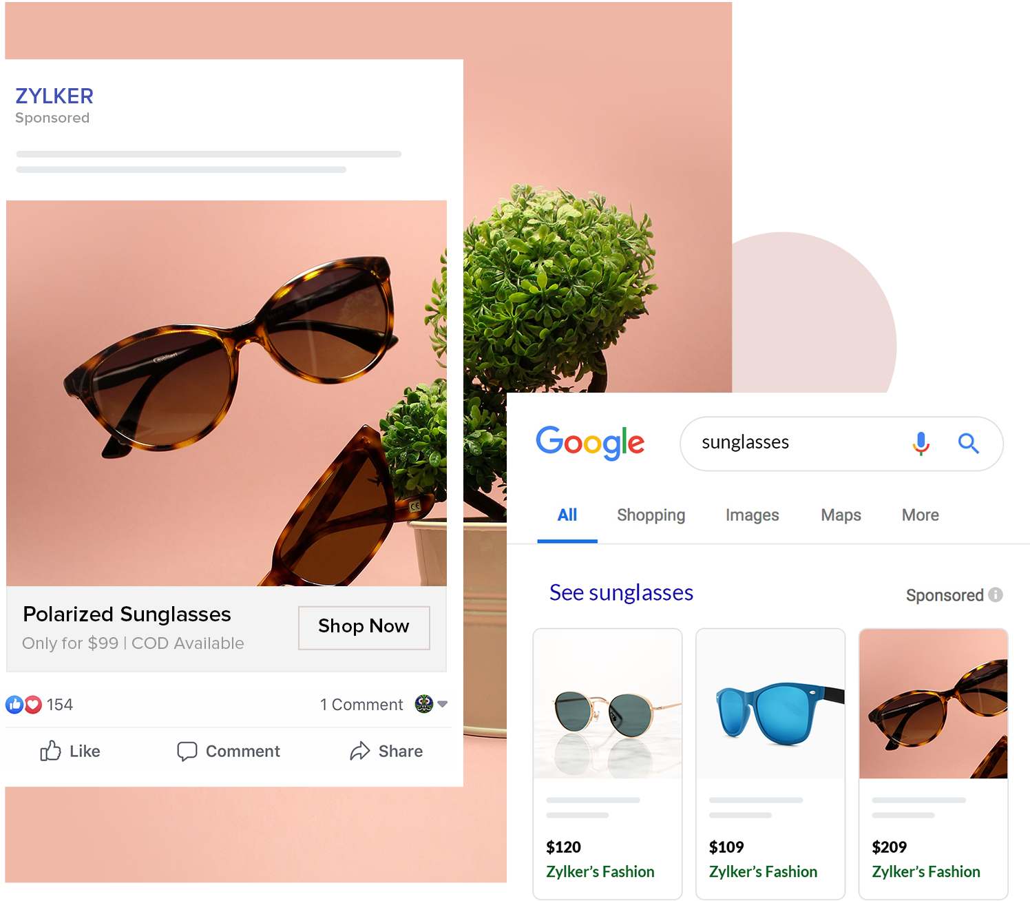 screenshot of Zoho Commerce